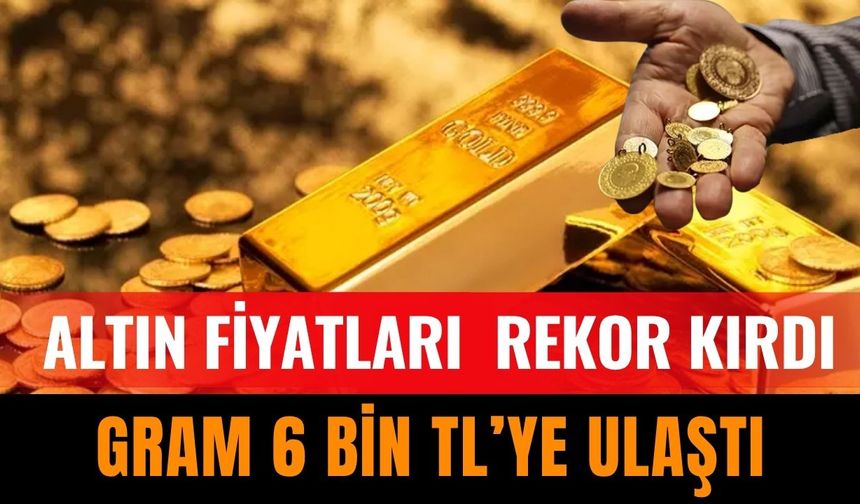 Altın Fiyatları Tarihi Zirveye Ulaştı