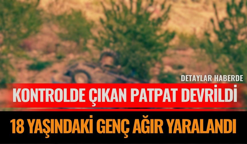 Afyonkarahisar’da Patpat Kazası: 2 Kişi Yaralandı