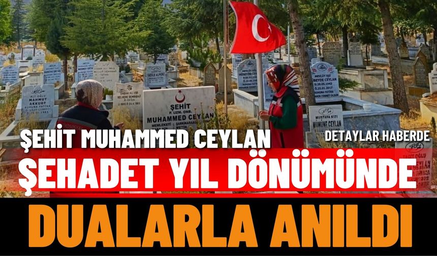 Şarkikaraağaç’ta Şehit Muhammed Ceylan Anıldı