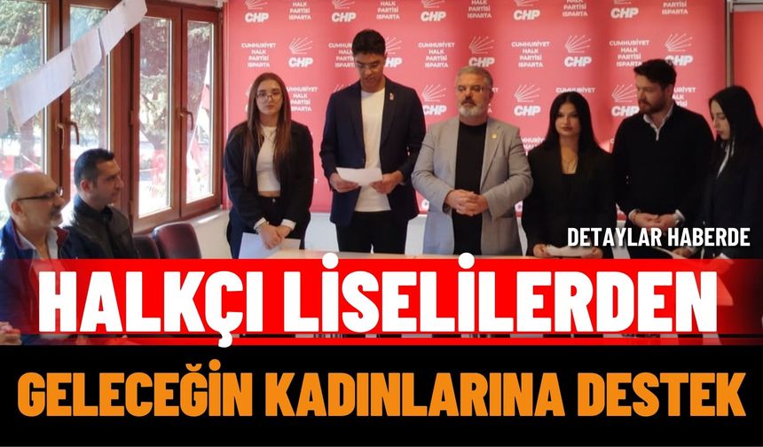 Halkçı Liselilerden Geleceğin Kadınlarına Destek