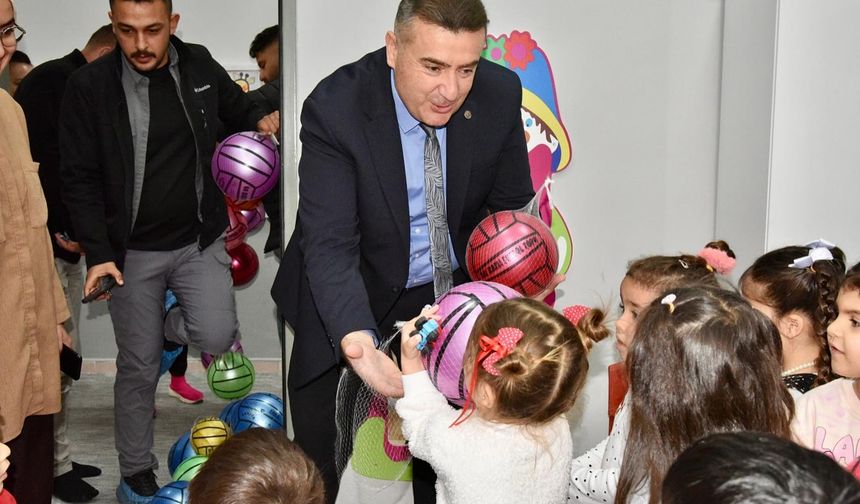 Başkan Mustafa Özer’den Gülpembe Anaokulu’na Ziyareti
