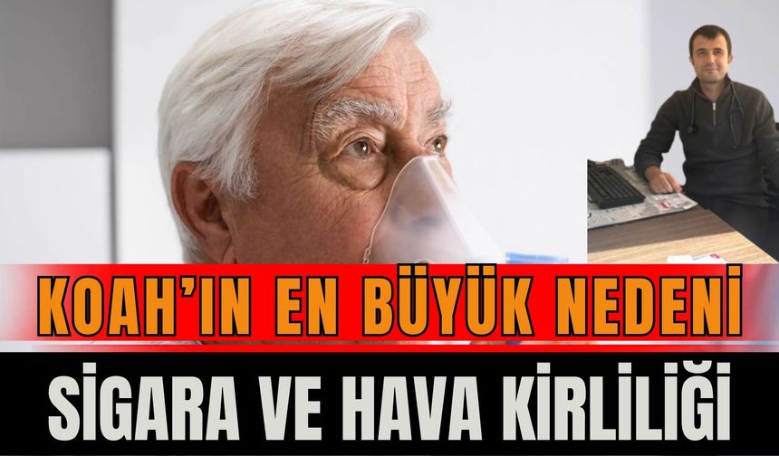 Dr. Alperen Koç: “Her On Yetişkinden Biri KOAH Hastası”