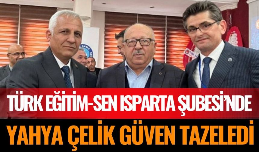 Yahya Hakan Çelik Yeniden Şube Başkanı Seçildi