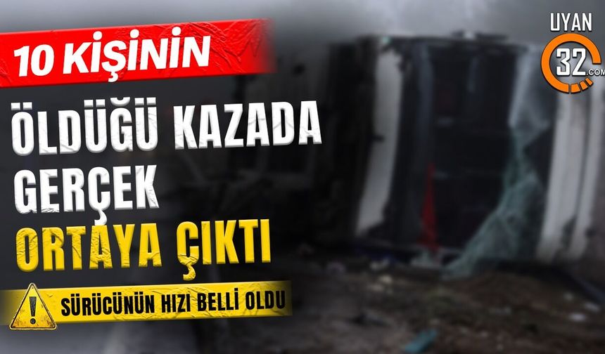 Adli Tıp Kurumu Raporu Tamamlandı Feci Kazada Gerçek Ortaya Çıktı