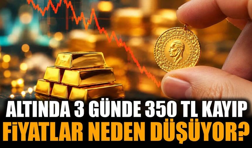 Altında 3 Günde 350 TL’yi Aşan Gerileme: Fiyatlar Neden Düşüyor?