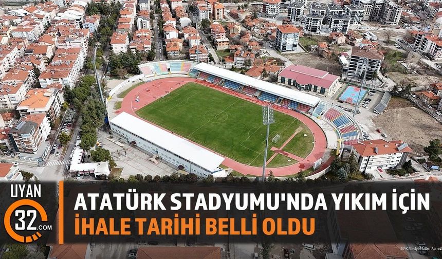Atatürk Stadyumu'nda Yıkım İçin İhale Tarihi Belli Oldu