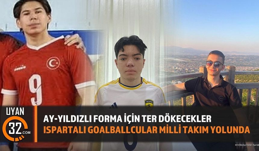 Ispartalı Goalballcular Milli Takım Yolunda