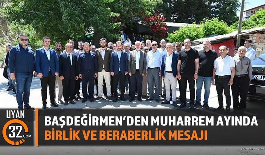 Başdeğirmen'den Muharrem Ayında Birlik ve Beraberlik Mesajı