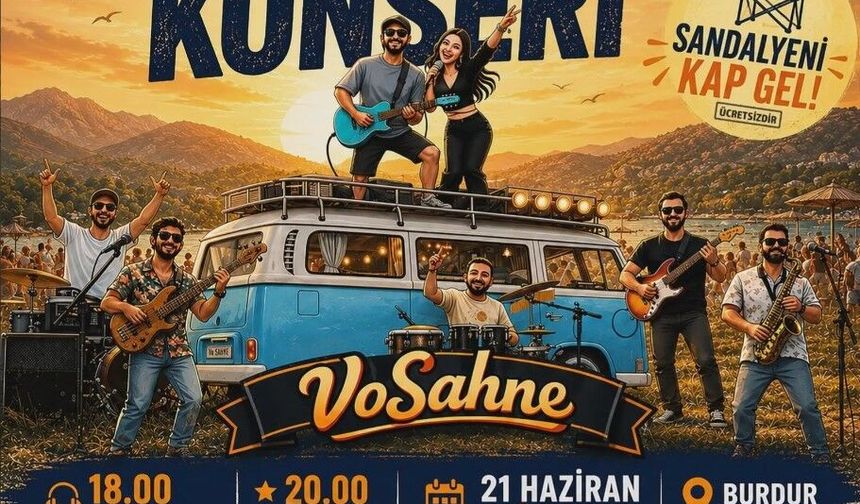 Burdur’da Yaz Sezonu Konserle Açılıyor