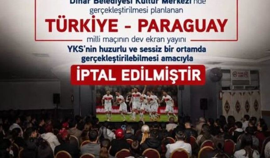Dinar Belediyesi’nden YKS Öğrencilerine Destek