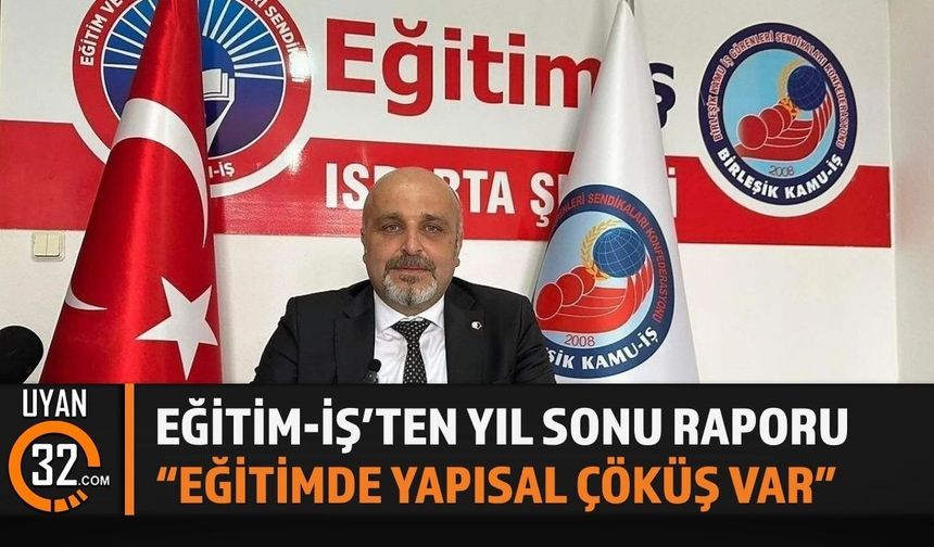 Eğitim-İş'ten Eğitim Yılı Sonunda Sert Değerlendirme
