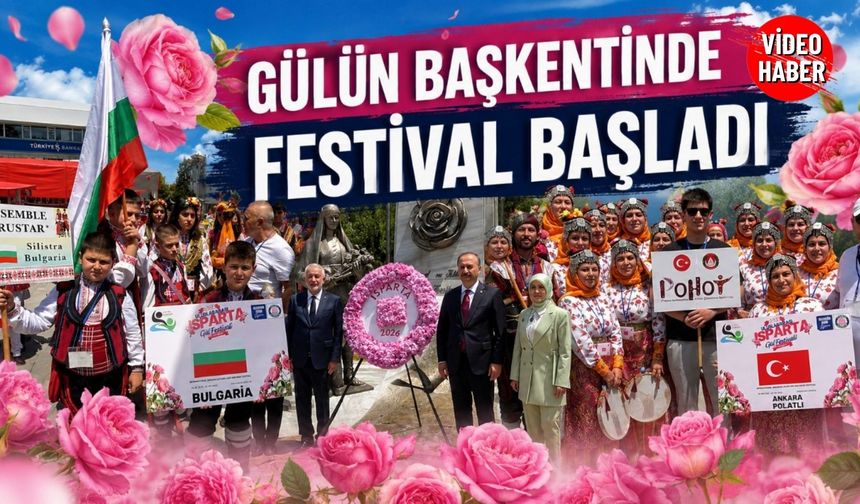 Gülün Başkentinde Festival Coşkusu: Etkinlikler Başladı