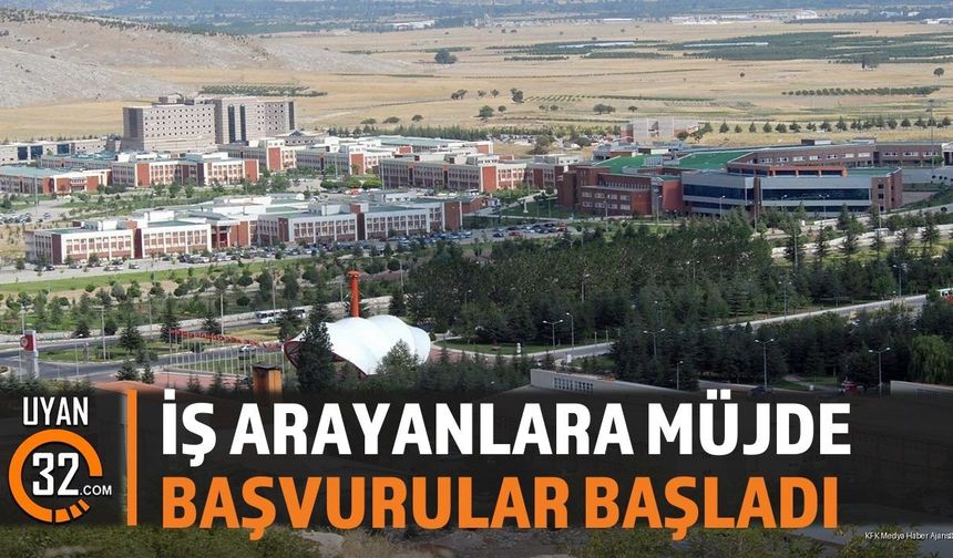 İş Arayanlara Müjde ; Başvurular başladı
