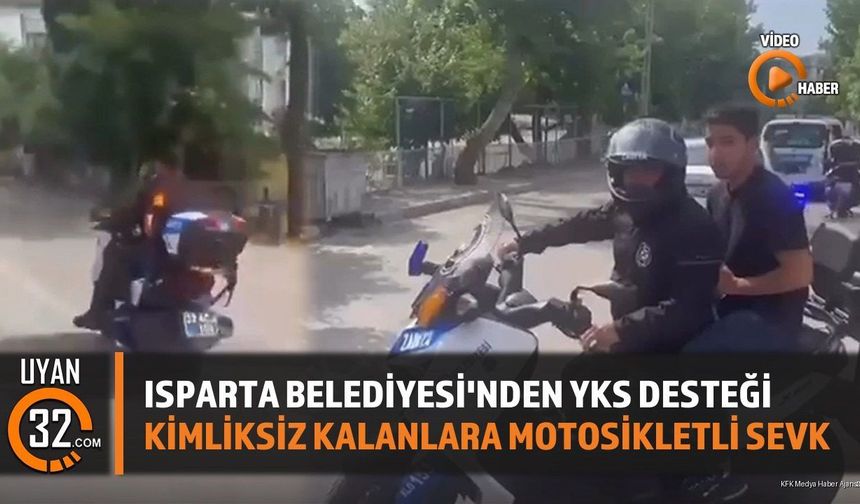 Isparta Belediyesi'nden YKS Adaylarına Sınav Günü Destek