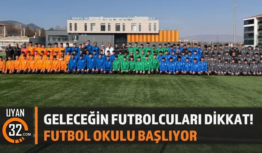 Isparta'da Futbol Hayali Kuran Çocuklara Büyük Fırsat