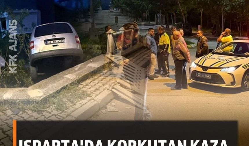 Isparta'da Otomobil ve Motosiklet Çarpıştı: Yaralılar Hastaneye Kaldırıldı