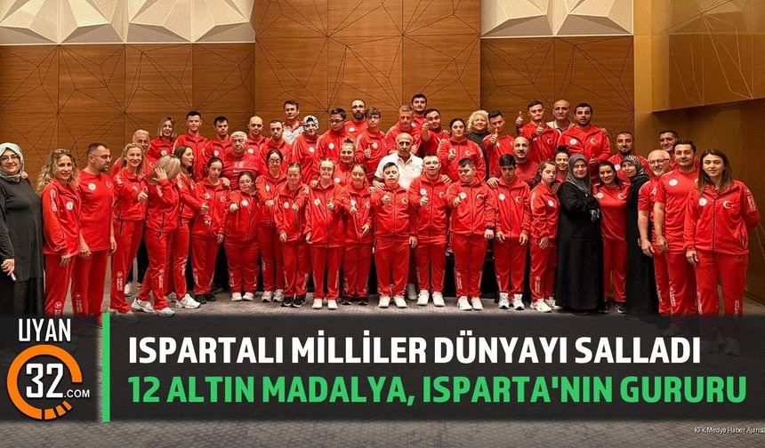 Ispartalı Milli Jimnastikçilerden Dünya Arenasında Büyük Başarı