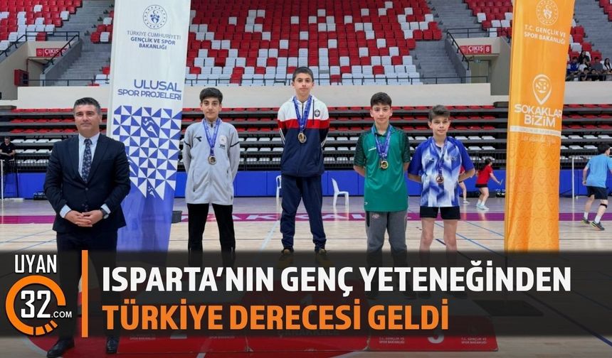Isparta’nın Genç Yeteneğinden Büyük Başarı