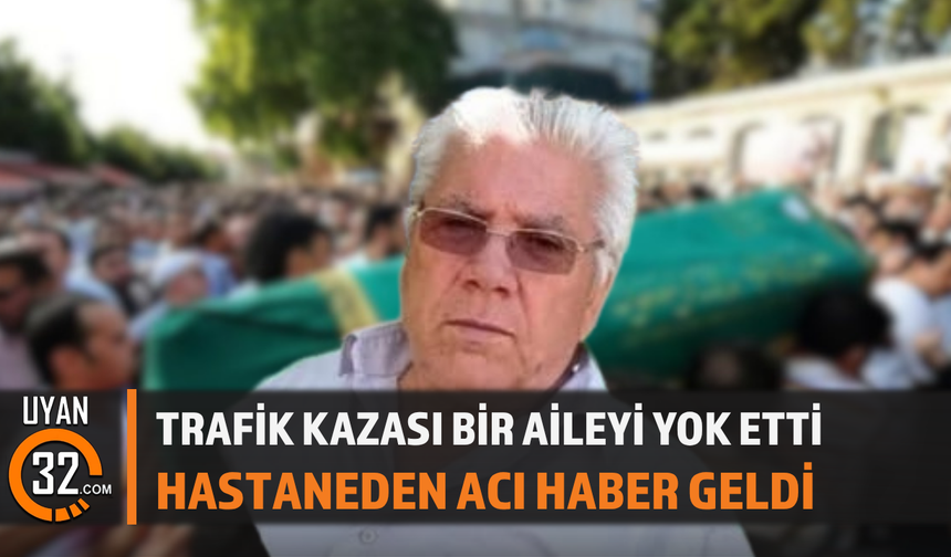 Trafik Kazası Bir Aileyi Yok Etti Hastaneden Acı Haber Geldi