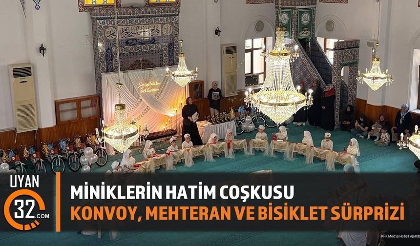 Miniklerin Hatim Coşkusu Konvoy, Mehteran ve Bisiklet Sürprizi