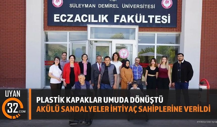 Plastik Kapaklar Umuda Dönüştü Akülü Sandalyeler İhtiyaç Sahiplerine Verildi