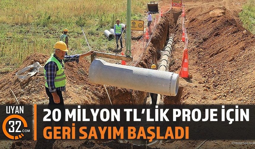 Şarkikaraağaç'ta Bir Köyün Kaderini Değiştirecek Proje