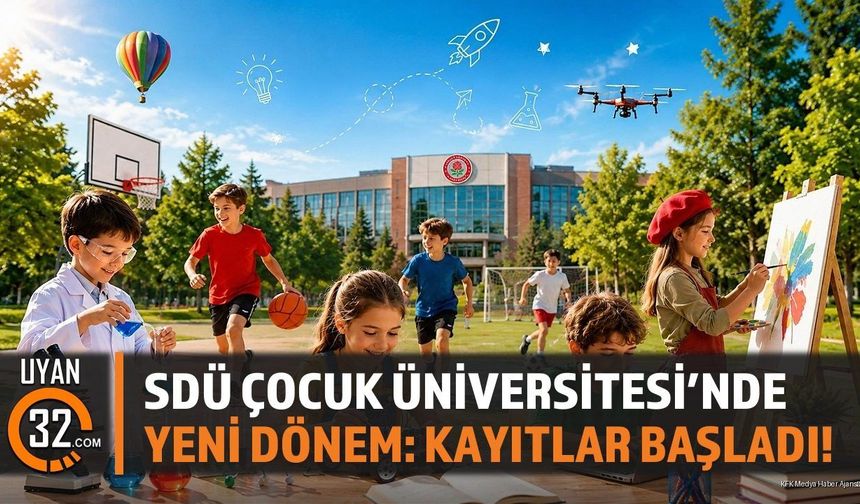 SDÜ Çocuk Üniversitesi'nde Yeni Dönem: Kayıtlar Başladı!