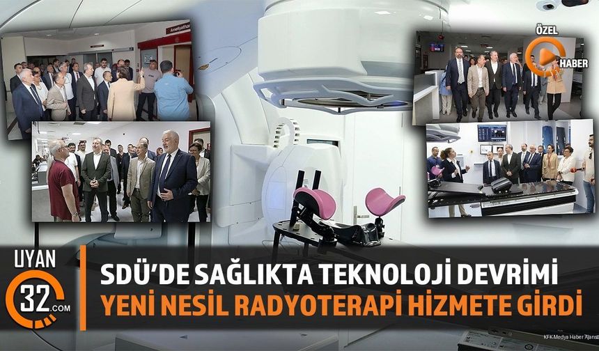 SDÜ'de Sağlıkta Teknoloji Devrimi: Yeni Nesil Radyoterapi Hizmete Girdi