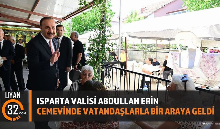 Vali Erin, Cemevi Aşure Programında Birlik Mesajı Verdi