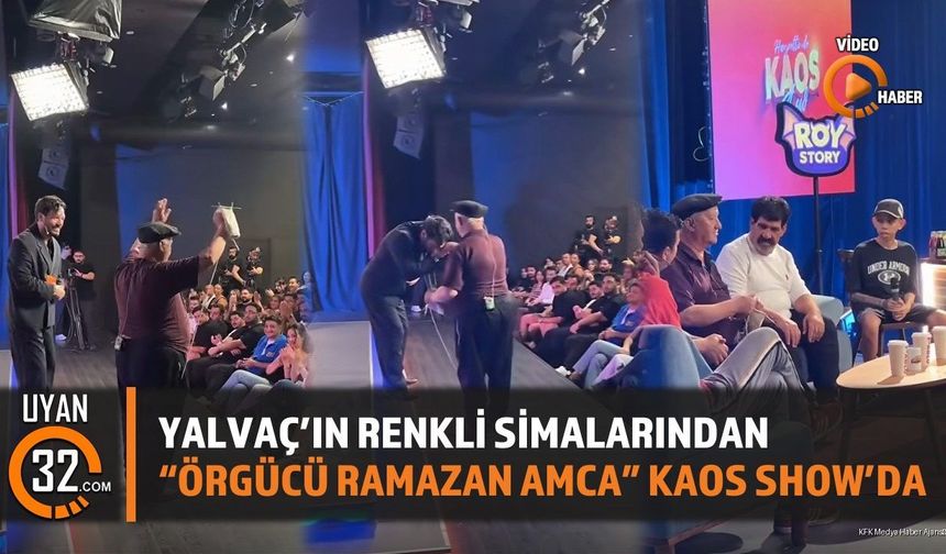 Yalvaçlı Örgücü Ramazan Amca, Kaos Show'a Konuk Oldu