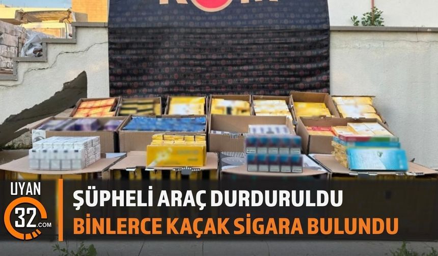 Afyonkarahisar'da Dev Kaçak Sigara Operasyonu