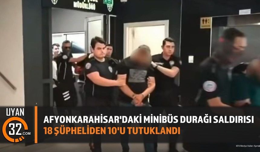 Afyonkarahisar'da Minibüs Durağı Saldırısı