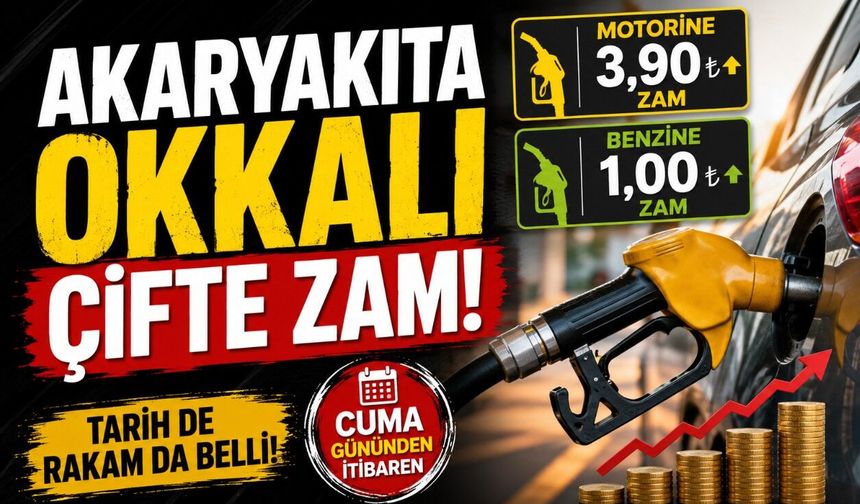 Akaryakıtta Fırtına Dinmiyor! Bir Zam Daha Yolda!