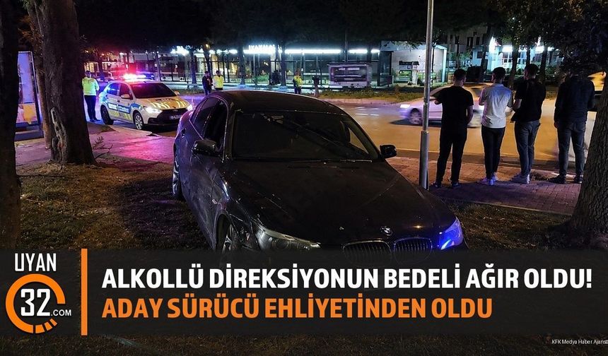 Alkollü Direksiyonun Bedeli Ağır Oldu!