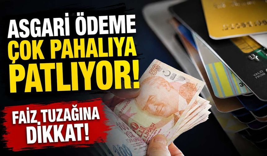Milyonlarca Kişiyi İlgilendiren Kredi Kartı Gerçeği! Sadece Asgariyi Ödeyenler Ne Kadar Kaybediyor?
