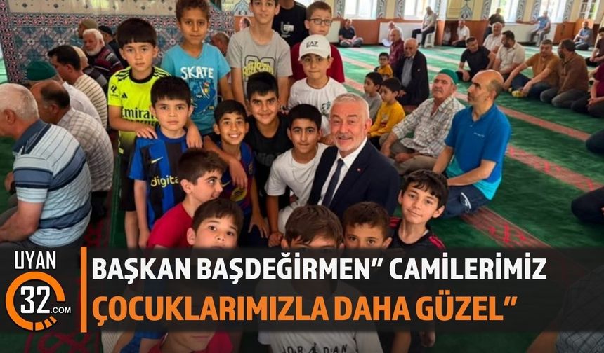 Başdeğirmen, Öğle Namazında Çocuklarla Bir Araya Geldi