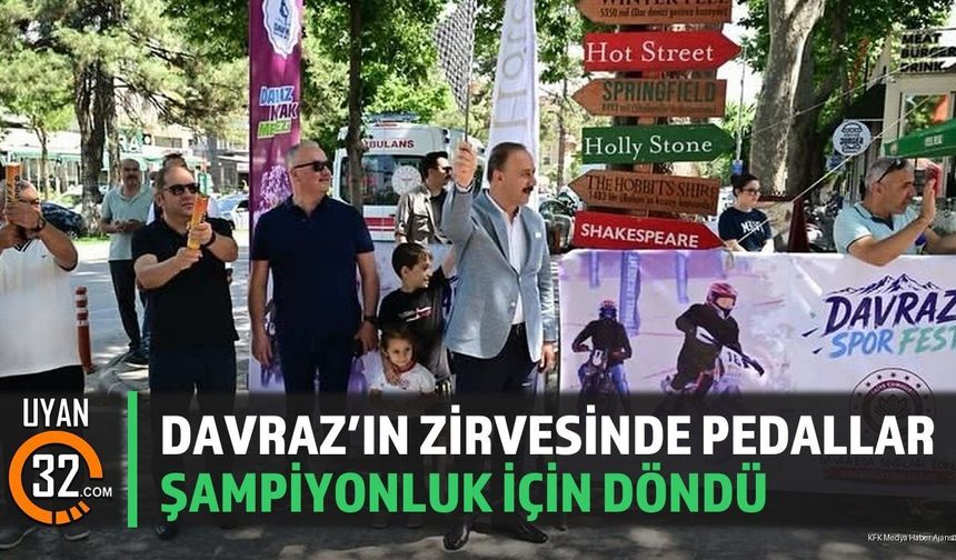 Davraz'ın Zirvesinde Pedallar Şampiyonluk İçin Döndü