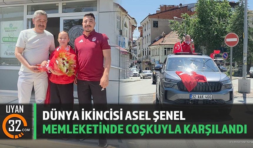 Dünya İkincisi Asel Şenel Memleketinde Coşkuyla Karşılandı
