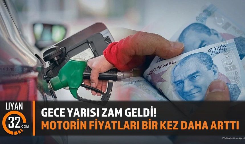 Gece Yarısı Zam Geldi! Motorin Fiyatları Bir Kez Daha Arttı