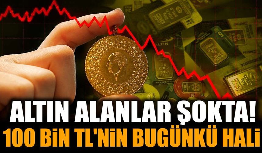 Gram Altına Bağlanan Para Başka Yatırım Araçlarında Olsaydı Ne Olurdu? 100 Bin TL'nin Çarpıcı Hesabı
