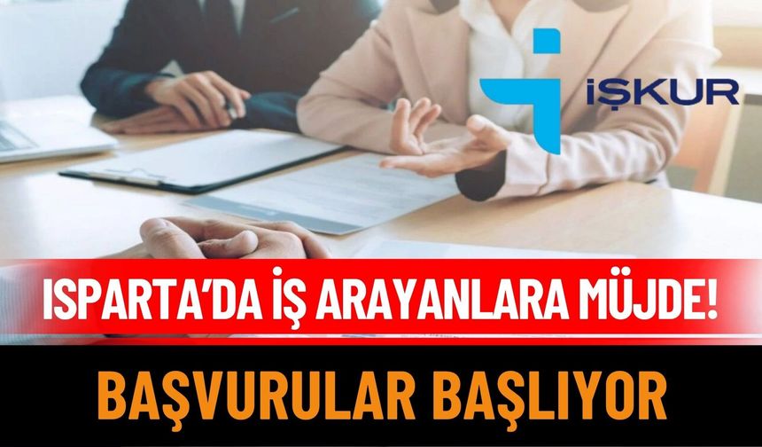 İŞKUR'dan İş Arayanlara Müjde! Başvuruları Başlıyor