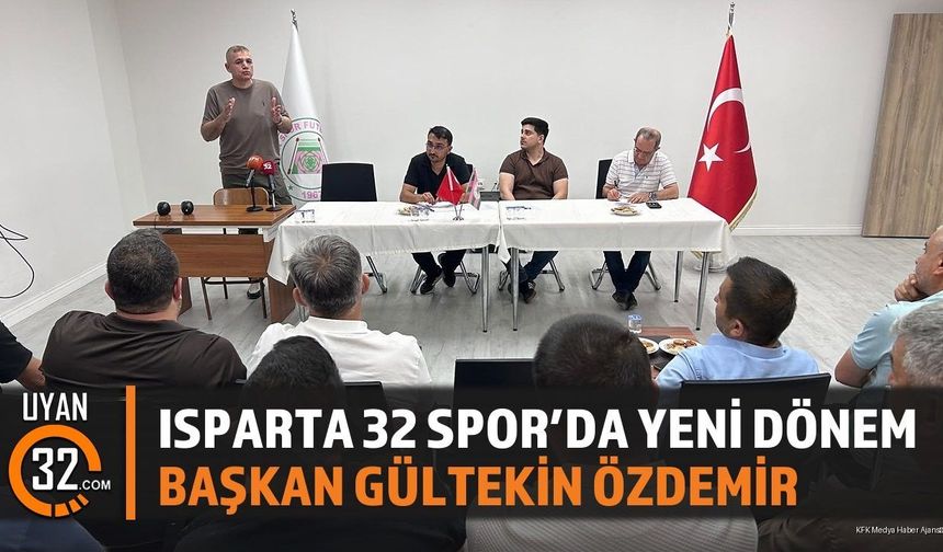 Isparta 32 Spor'da Kongre Tamamlandı: Yeni Başkan Gültekin Özdemir