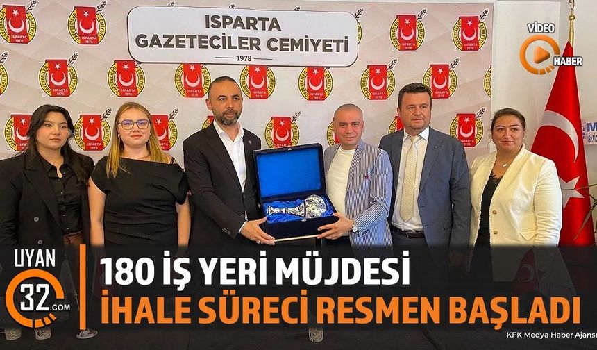 Isparta Deri OSB'de 180 İş Yeri İçin İhale Süreci Başladı