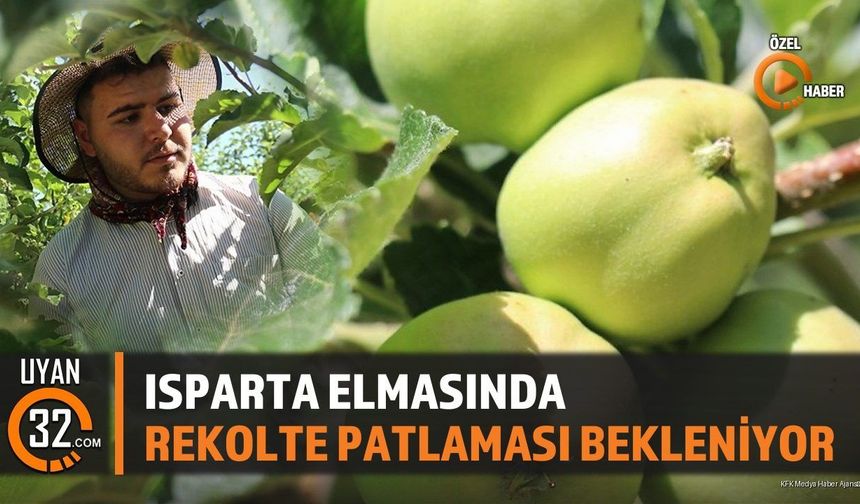 Isparta Elmasında Rekolte Patlaması Bekleniyor