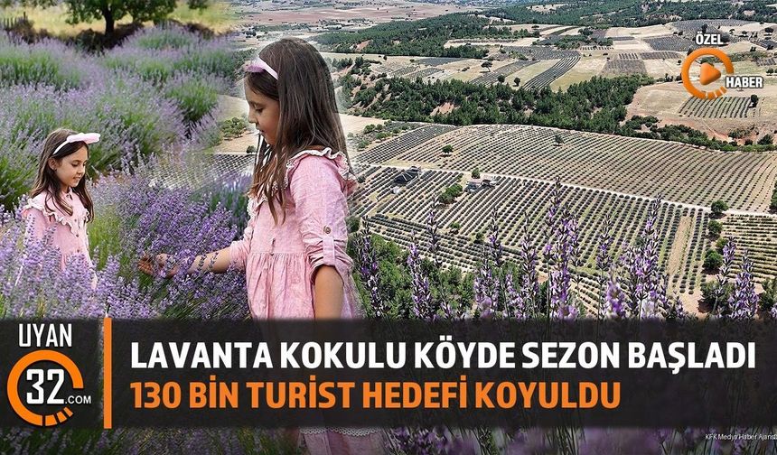 Isparta Kuyucak Köyünde Lavanta Sezonu Başladı