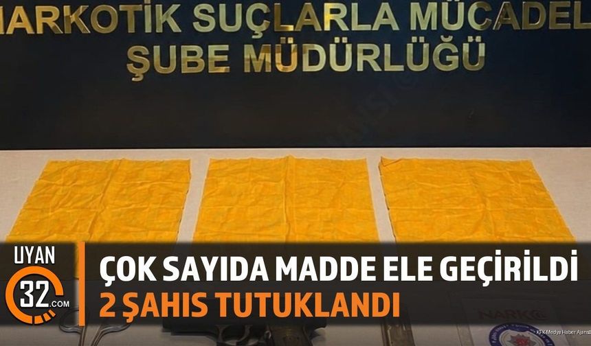 Isparta Narkotik Operasyonunda 2 Tutuklama: Sentetik Kannabinoid Ele Geçirildi