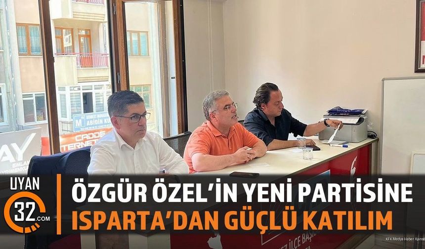 Isparta'da CHP'den Ayrılık: Özgür Özel'in Yeni Partisine Geçişler