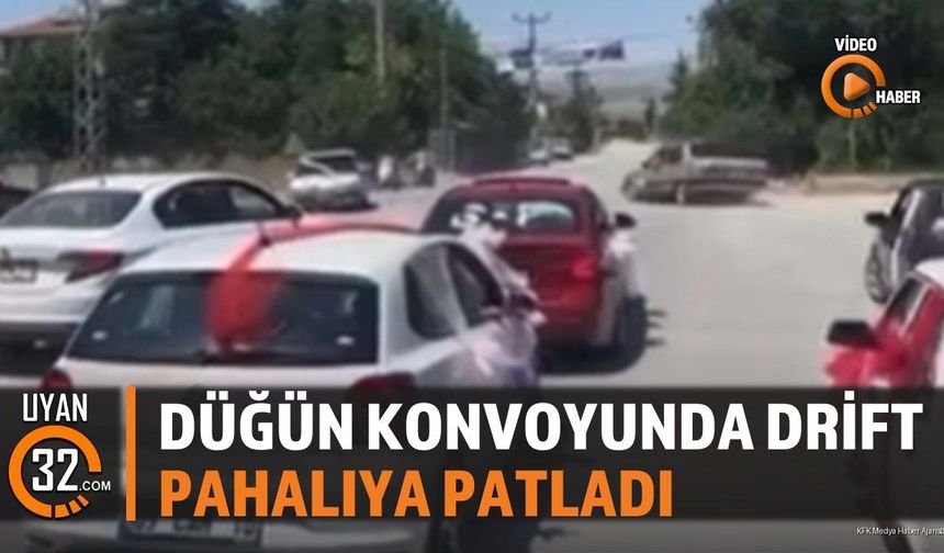 Isparta'da Düğün Konvoyu Driftçilerine Jandarmadan Büyük Ceza