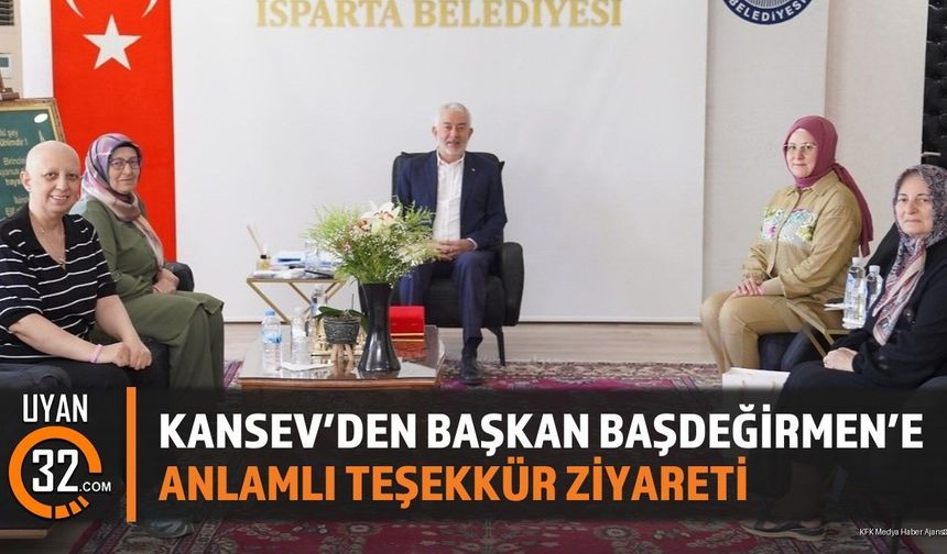 KANSEV'den Başkan Başdeğirmen'e Anlamlı Teşekkür Ziyareti