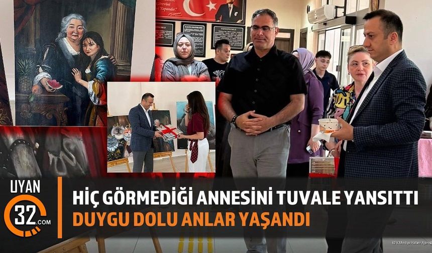 Koruma Altındaki Öğrencinin Resim Sergisi Duygu Dolu Anlar Yaşattı